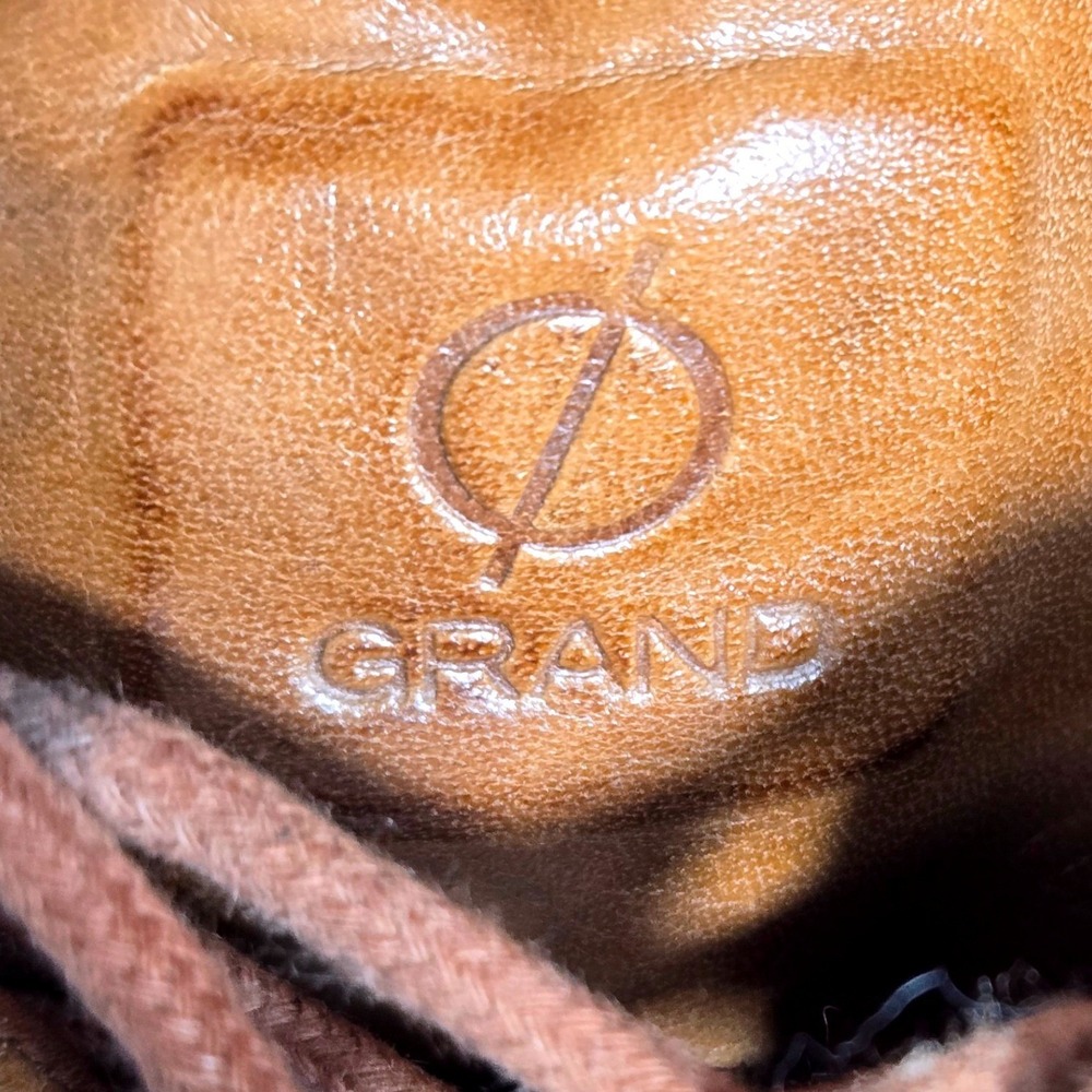 Cole Haan Grand.OS Wingtip Oxfords Mens 10.5M Tan Leather Good C26930 Brogue - Picture 13 of 13